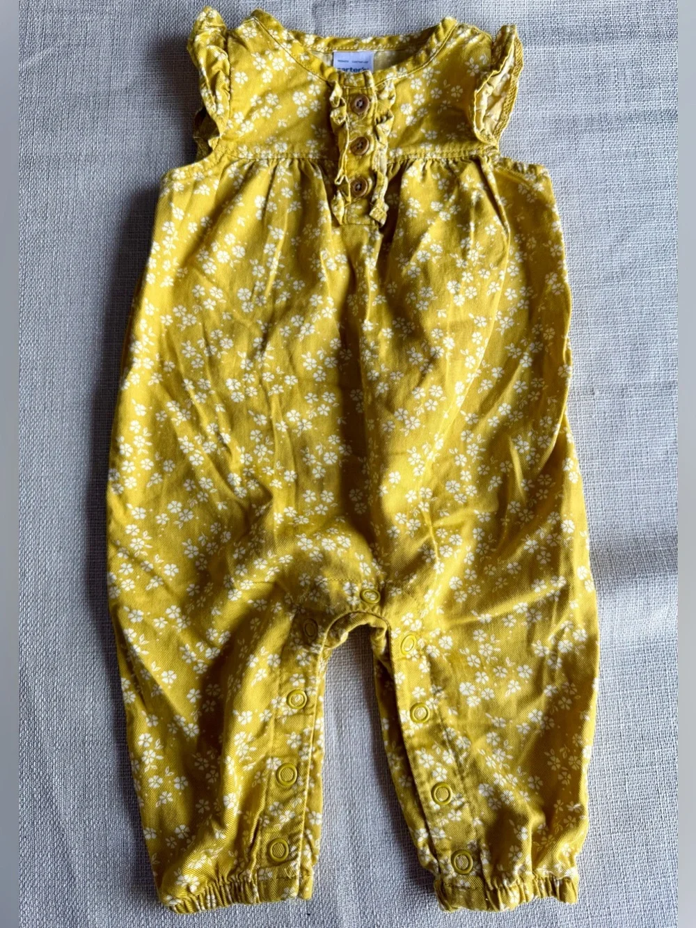 Carters Girls Floral Romper